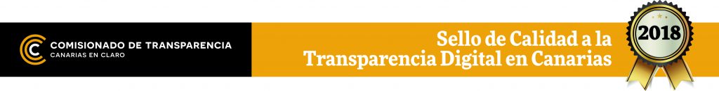 Sello de Calidad a la Transparencia Digital de Canarias 2018